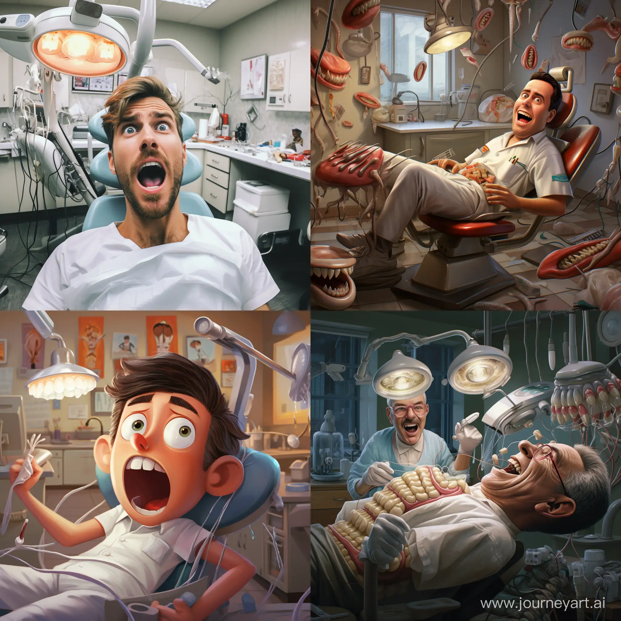 Dentist-SelfPortrait-Performing-Dental-Procedure-with-AR-Enhancement