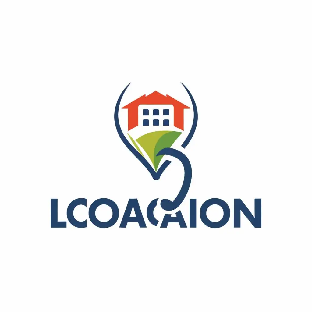 logo, Location, with the text "Location ", typography, be used in Education industry