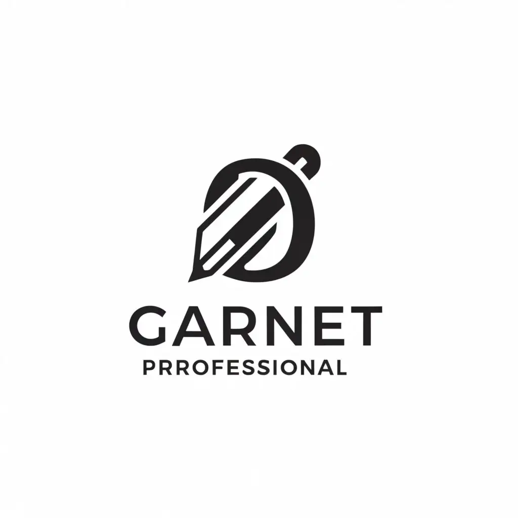 LOGO-Design-for-Garenet-Professional-Elegant-Text-with-Accounting-Firm-Symbol-on-Clear-Background