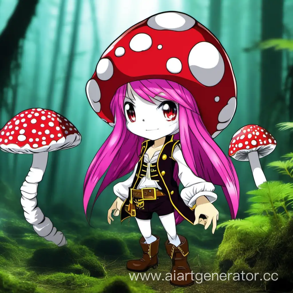 Luntik-Flying-with-Anime-Pirate-Costume-in-a-Magical-Fly-Agaric-Forest