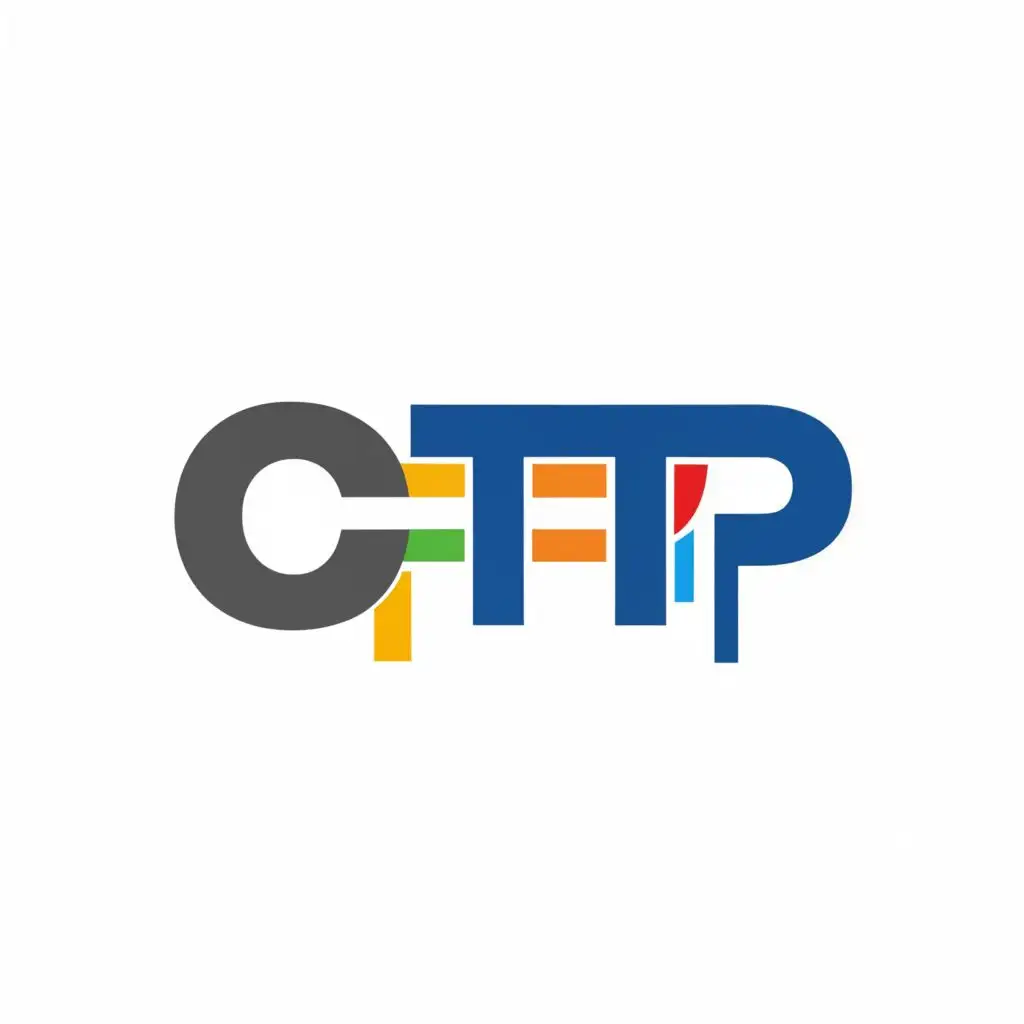 logo, the name is Technical center of technology transfer of polymers. the logo will be based on the letters, and it should convey innovation, modernity, and professionalism, with the text "CTTP", typography