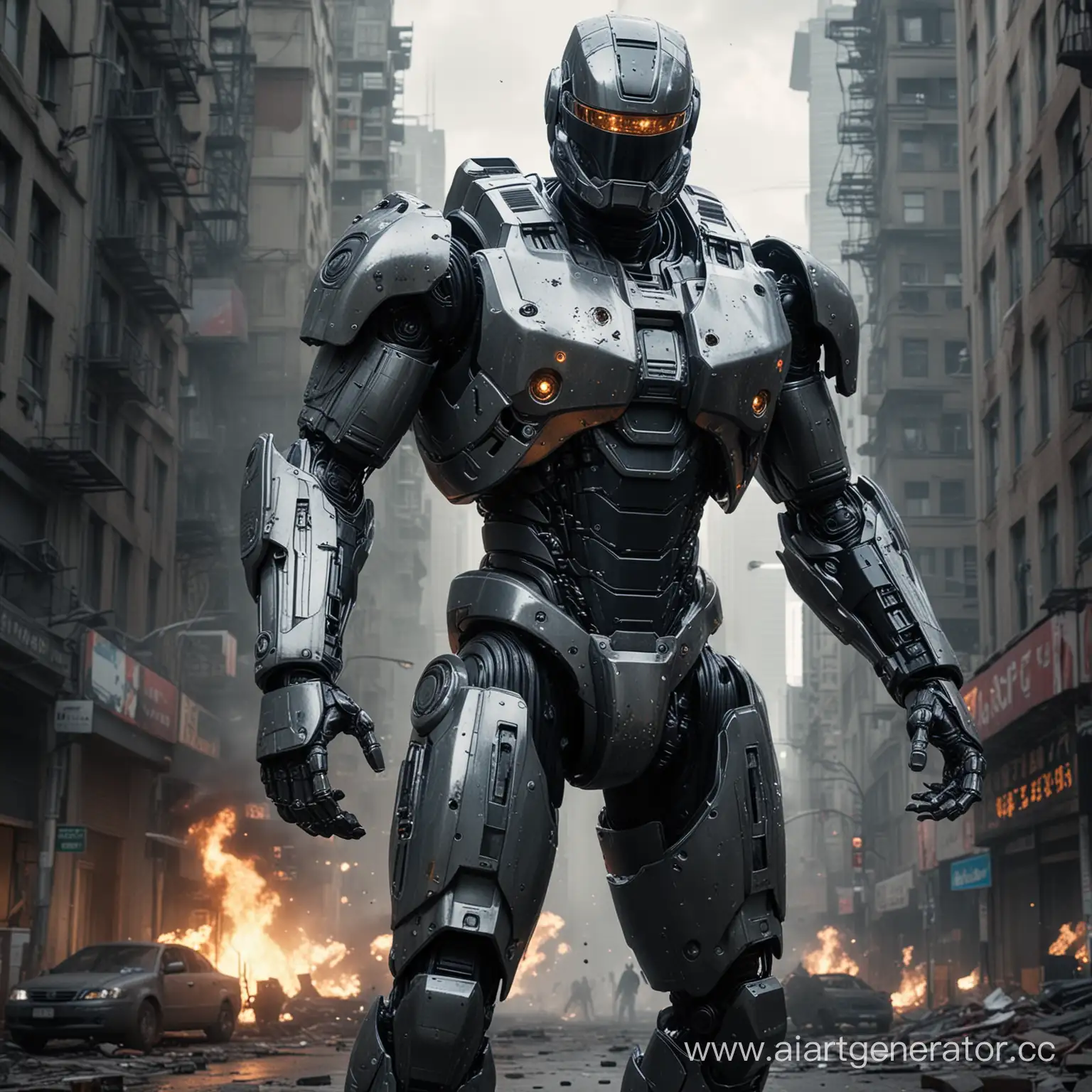 Robust-Robocop-Armor-Technological-Titan-in-a-Futuristic-Cityscape