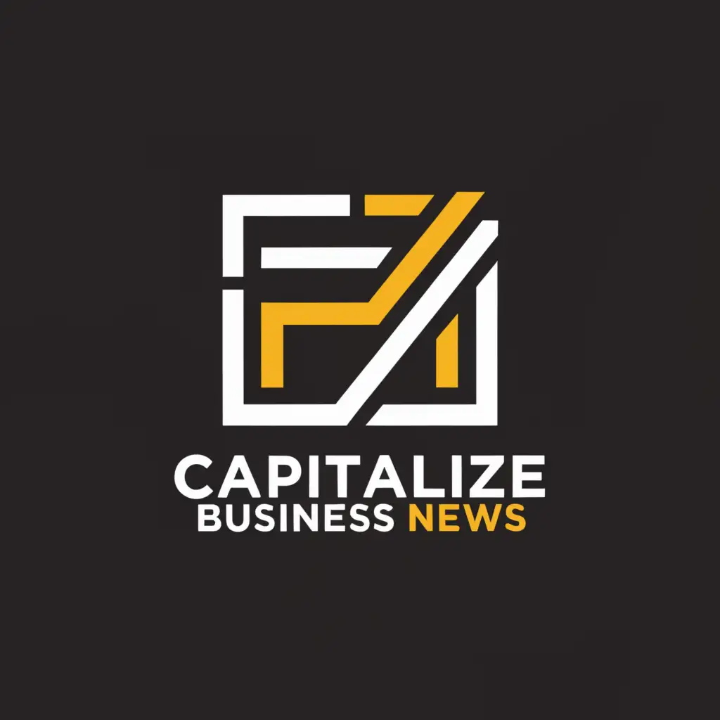 a logo design,with the text "Capitalize Business News", main symbol:News,Moderate,clear background