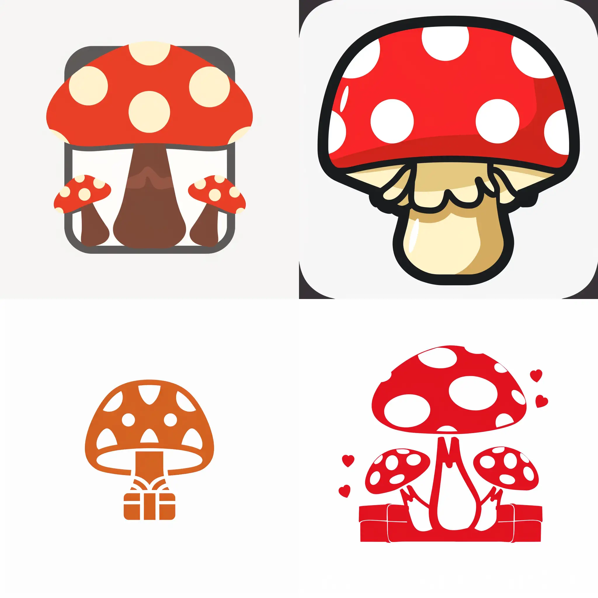 Colorful-Mushroom-Logo-Design-for-Gift-Codes