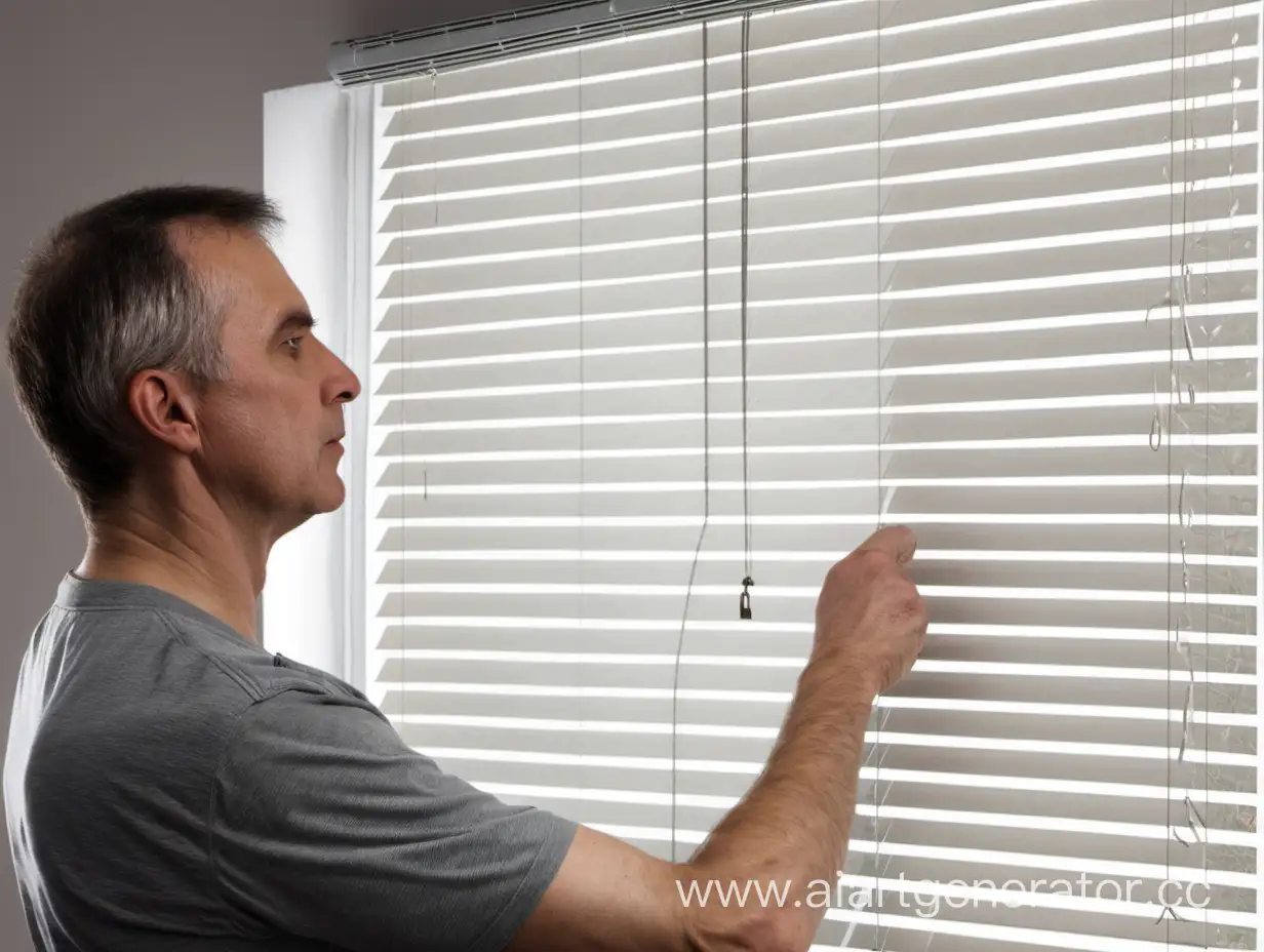 Man-Measuring-Blinds-for-Home-Interior-Design