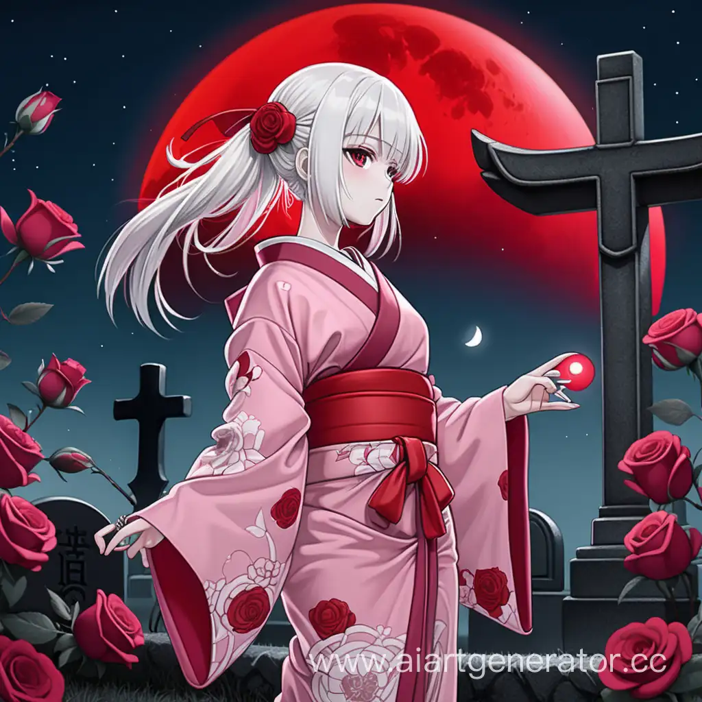 Ethereal-Anime-Girl-in-Pink-Kimono-with-Red-Roses-by-Moonlight