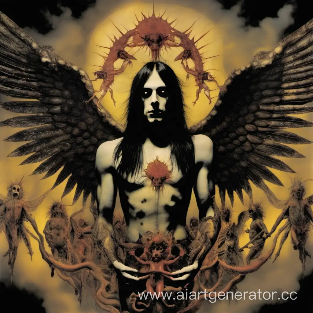 Darkened-Interpretation-of-Nirvanas-In-Utero-Album-in-Black-Metal-Style