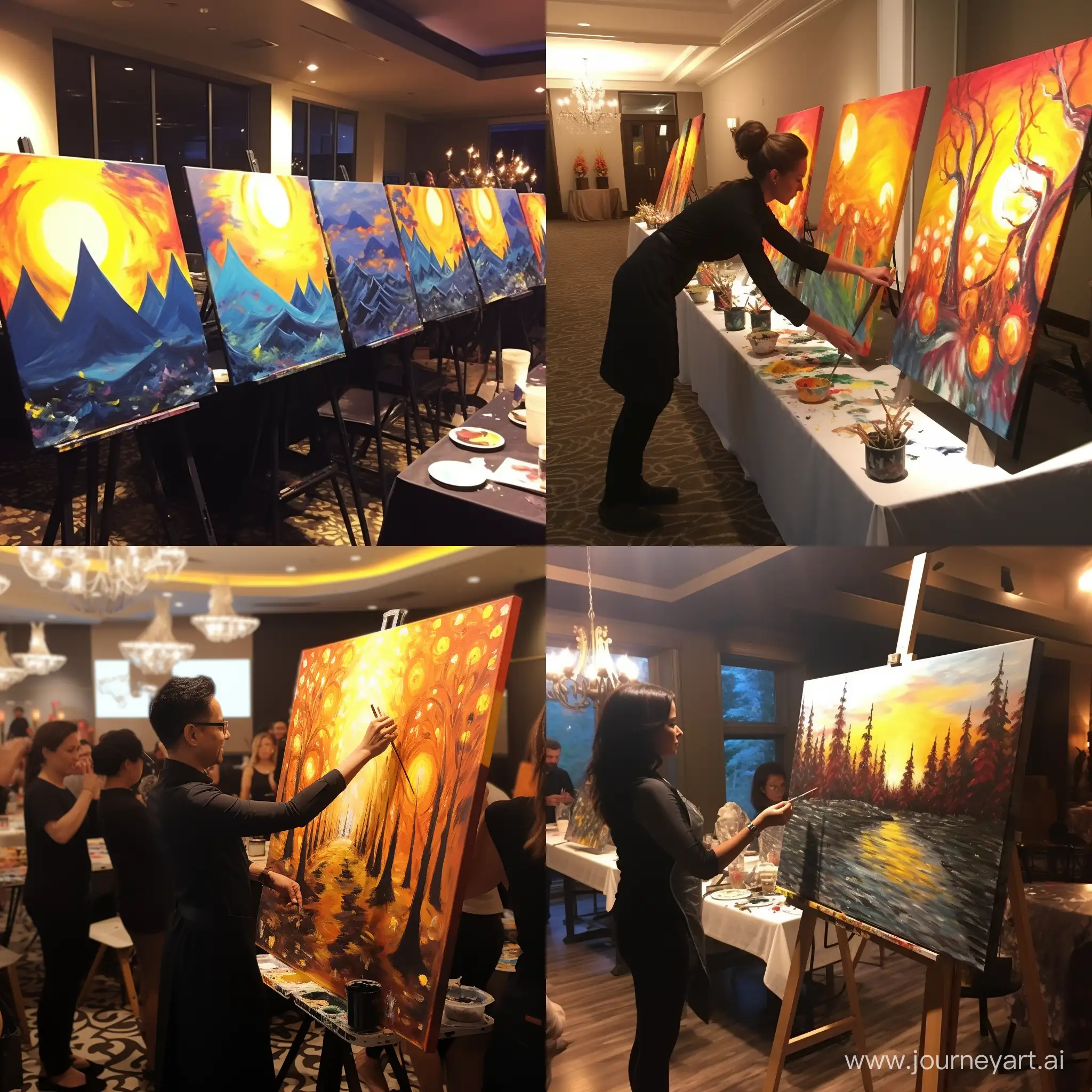 Illuminate-Events-Team-Unveils-Charity-Painting