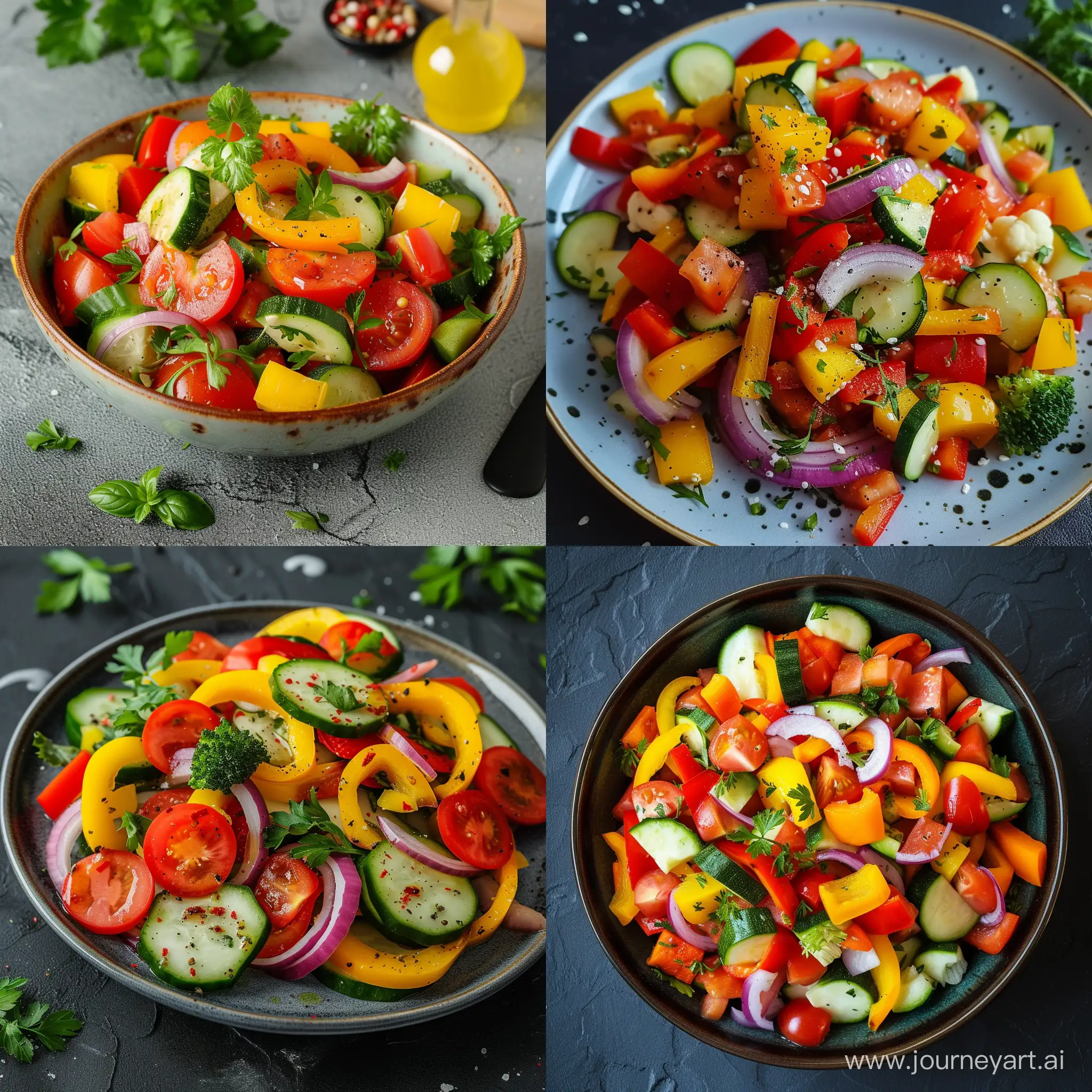 Fresh-Vegetable-Salad-in-Modern-Realistic-Style
