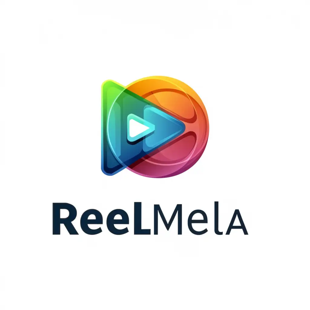 a logo design,with the text "REEL MELA", main symbol:ENTERTAIMENT,Moderate,be used in Entertainment industry,clear background