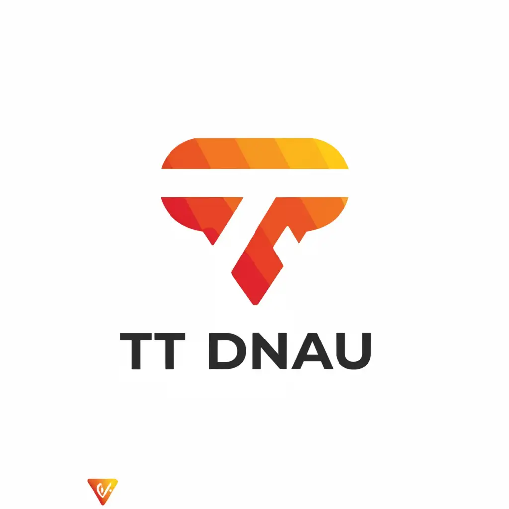 a logo design,with the text "TT Donau", main symbol:Table tennis racket,Minimalistic,be used in Sports Fitness industry,clear background