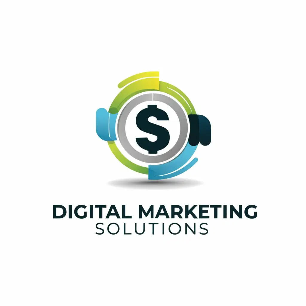 a logo design,with the text "Digital marketing solutions", main symbol:profit,Moderate,clear background