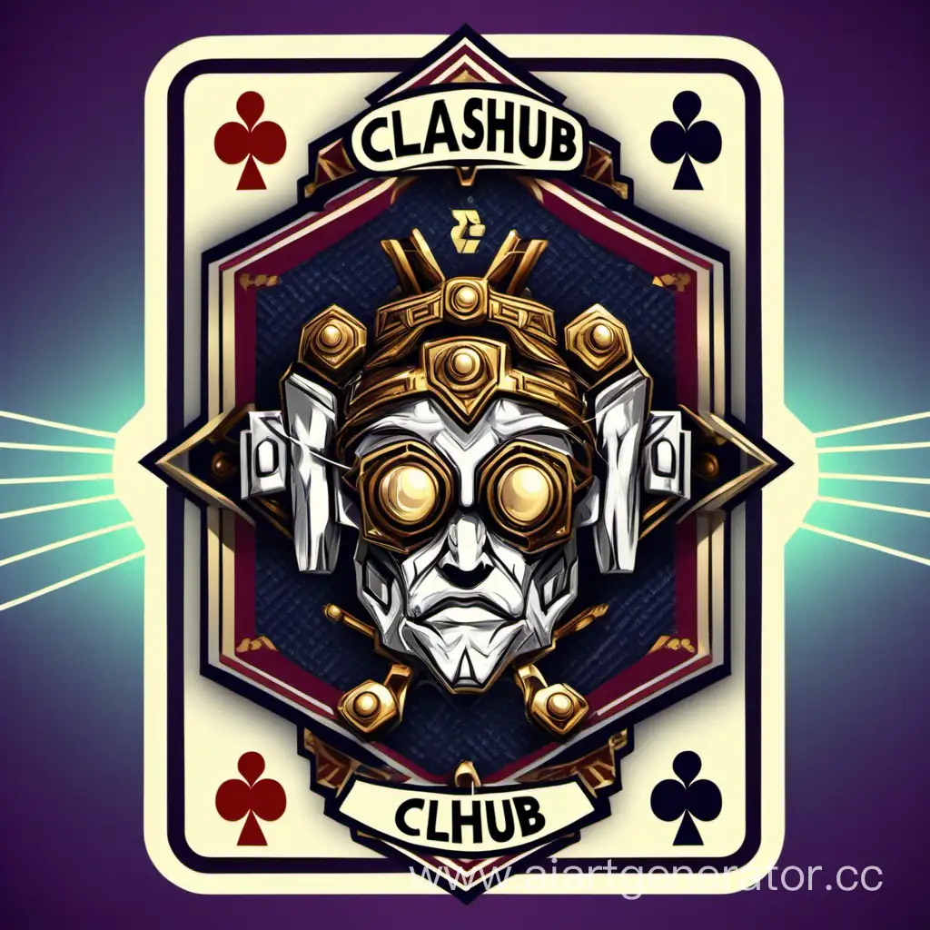 Clashub is a NFT P2E card game platform that transforms NFTs into cards. The Clashub algorithm transforms NFTs owned by players into playing cards that can be used within the Clashub if NFTs belong to an approved collection. Players using these cards, fight their opponents and can earn CLASH Tokens. и чтобы надпись на картах было ClashClub
