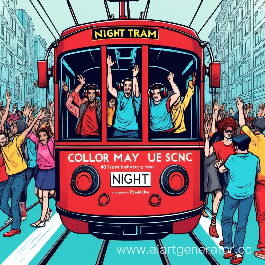 Night-Mayor-Headphone-Dance-Party-in-Tram