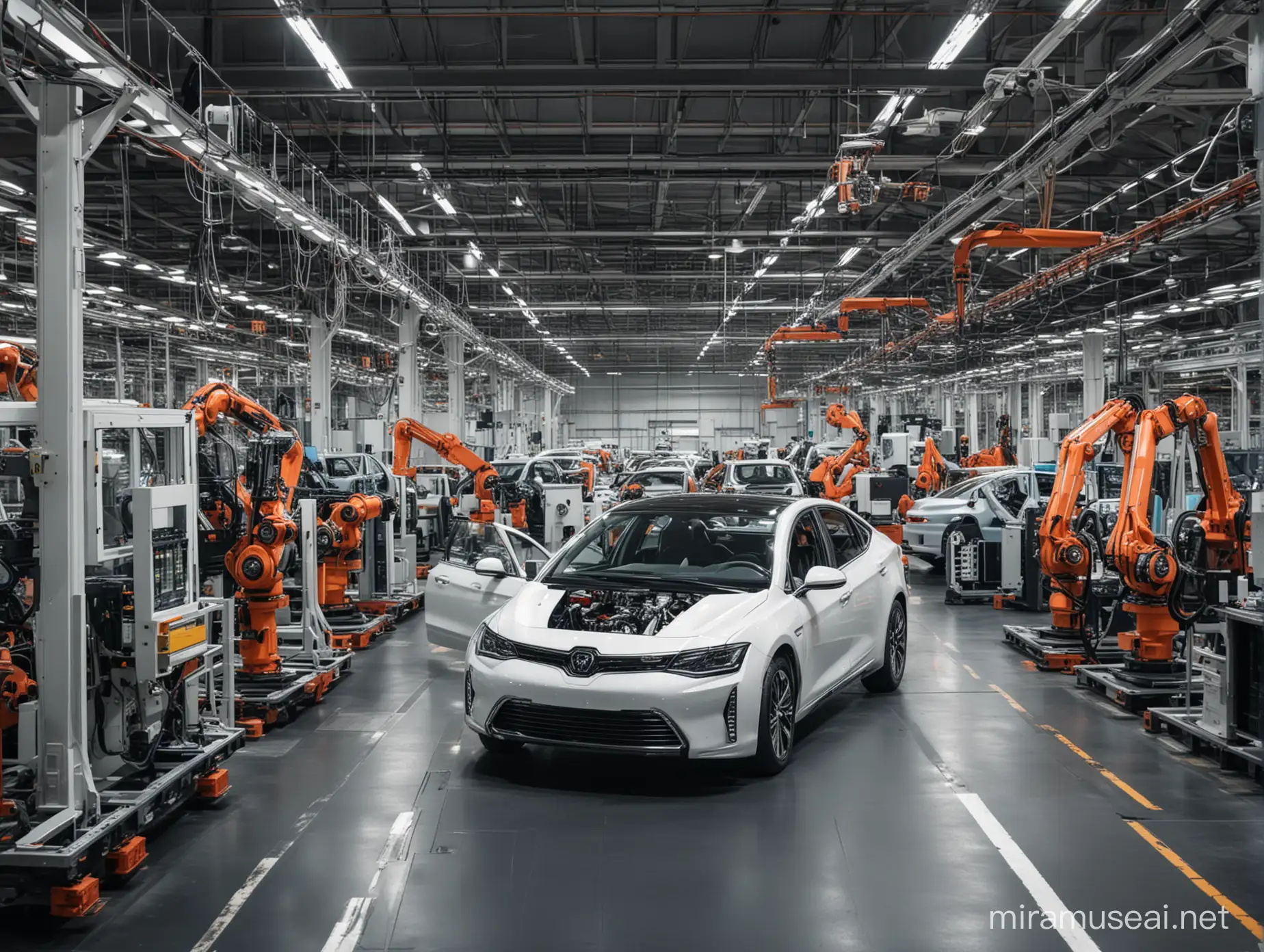 Automated Car Manufacturing Process