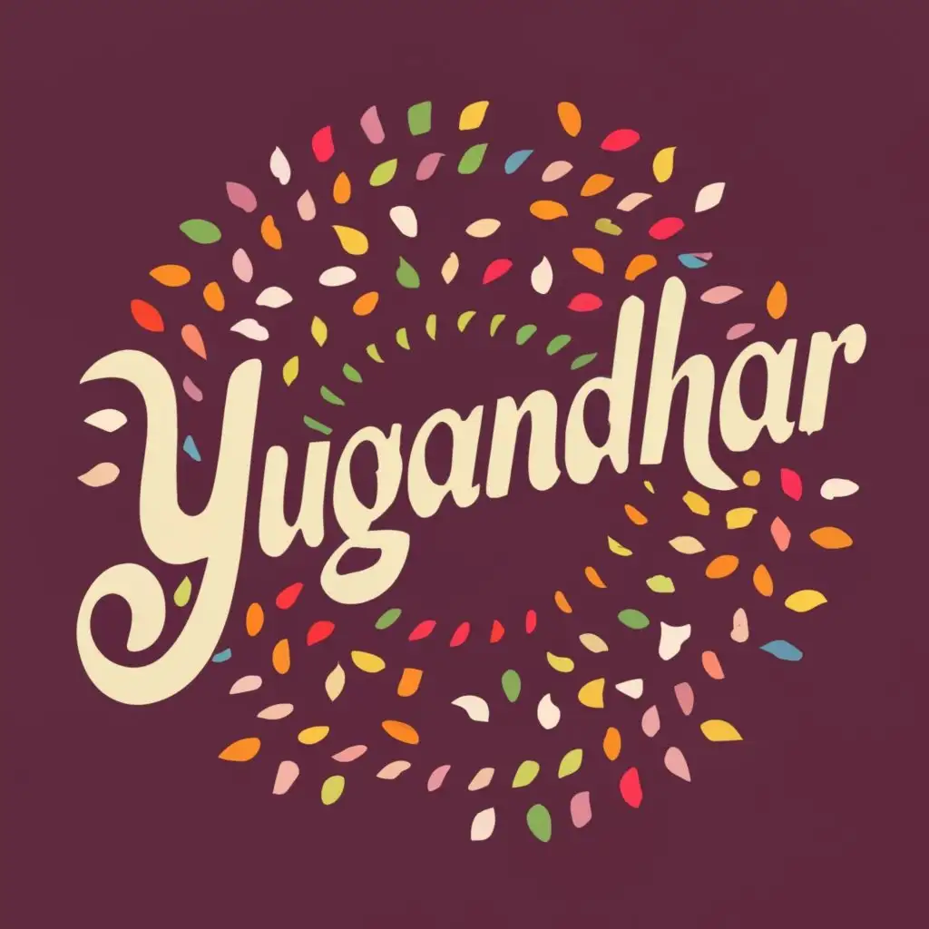 logo, Creativity, with the text "Yugandhar", typography, be used in Entertainment industry