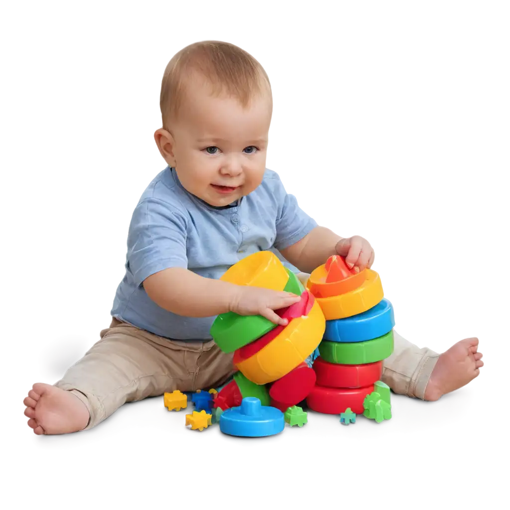 a baby
playing toy
