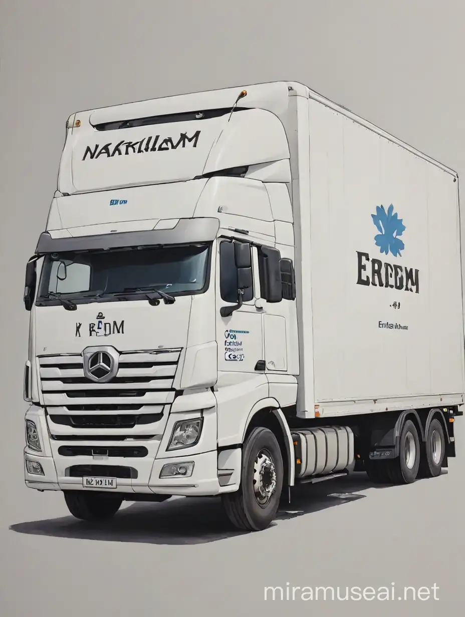 Erdem Nakliyat Truck Professional Moving Services in Motion