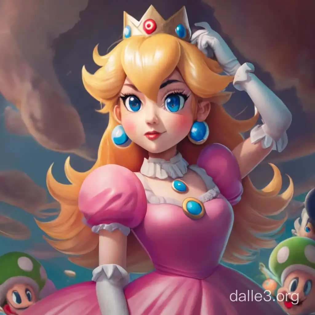 Princess peach from Mario 