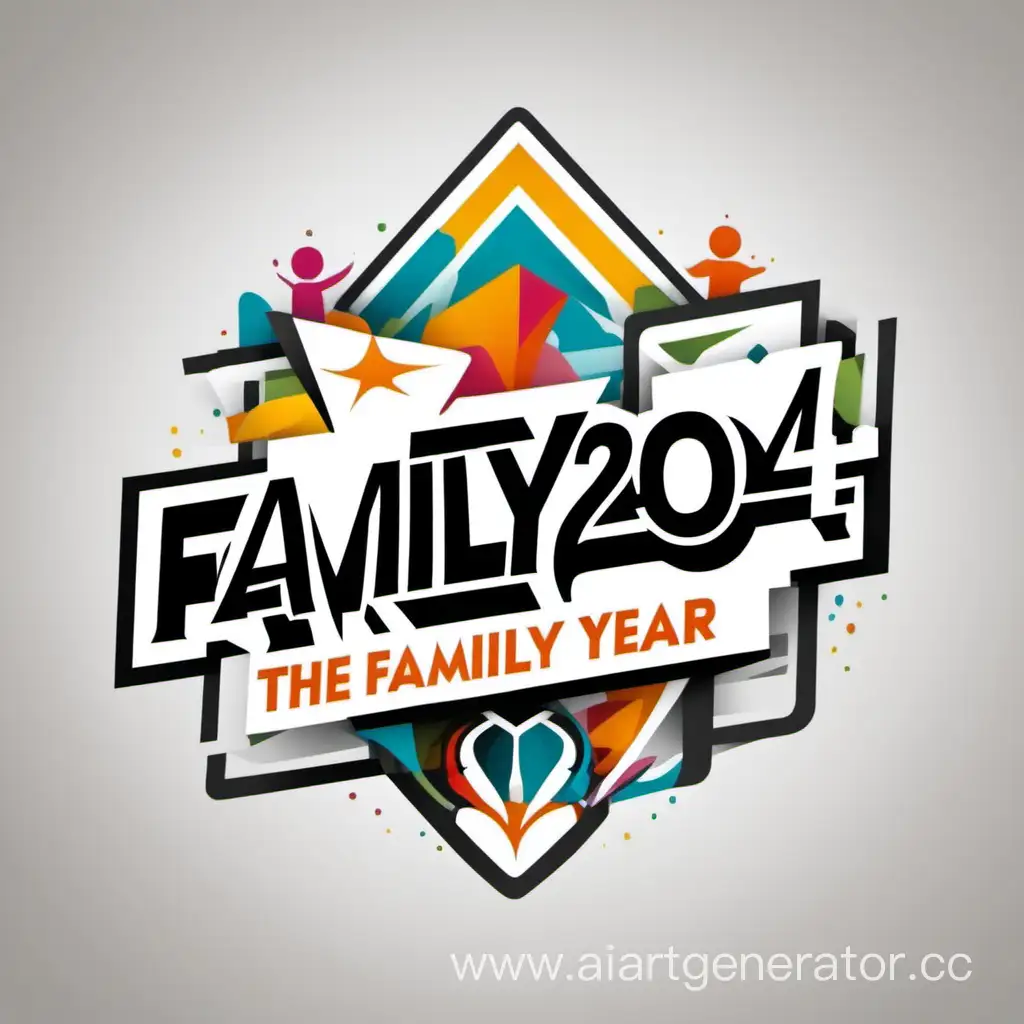 Логотип конкурса год семьи 2024