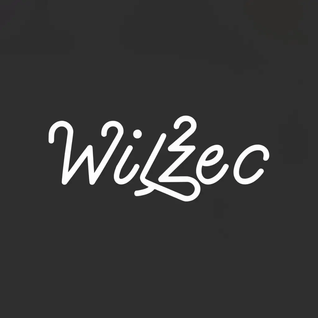 a logo design,with the text "WILZEC", main symbol:Clean Typography: Letters W I L Z E C 3d  clearly spelled in equal line order WIL ZEC.  Modern,Minimalistic,be used in Real Estate industry,clear background