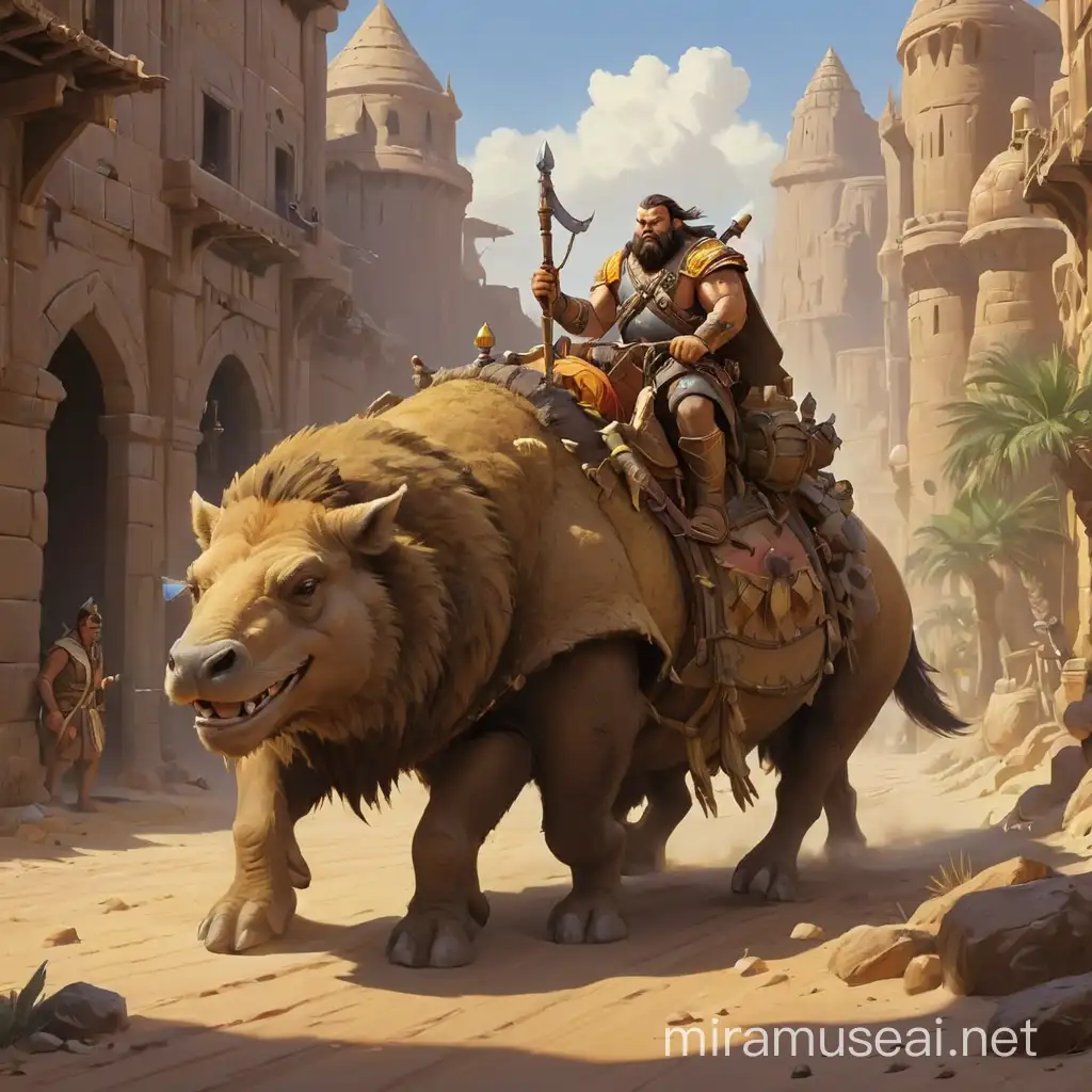 Dungeons and dragons,combination of boar and camel,dessert ,transportation