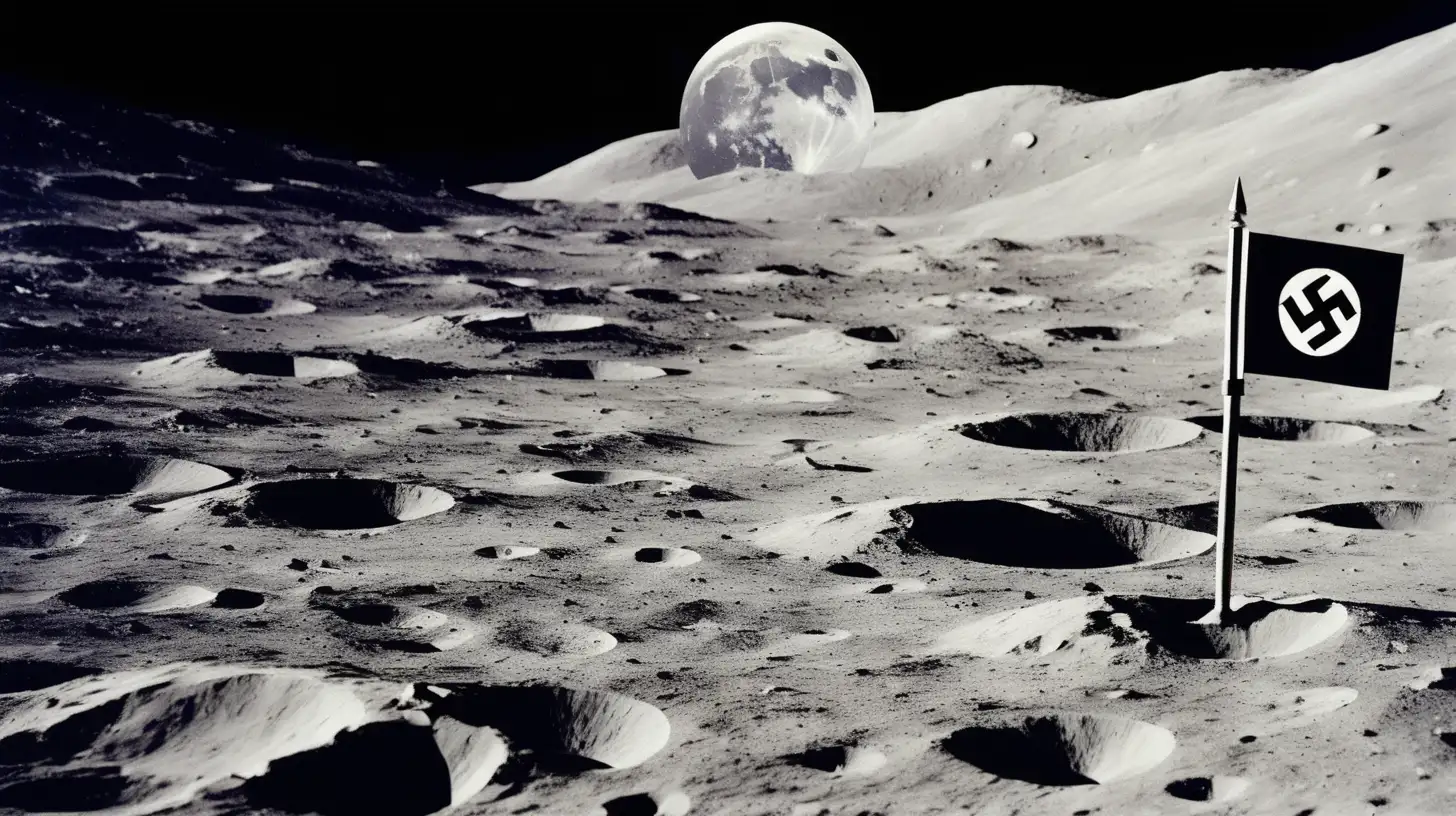 Controversial Historical Symbolism Moon Landing and the Nazi Flag