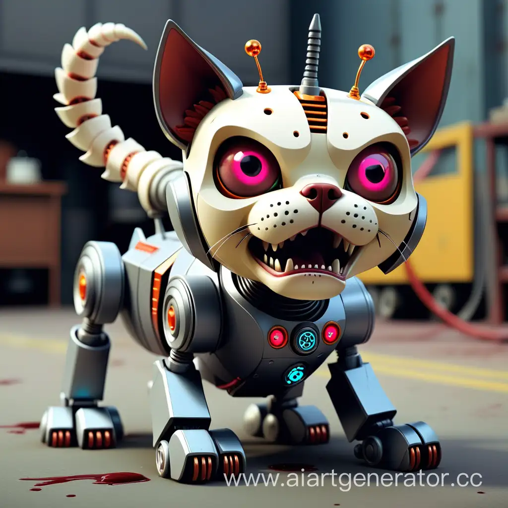 Futuristic-Battle-between-Robotic-Cat-and-Dog