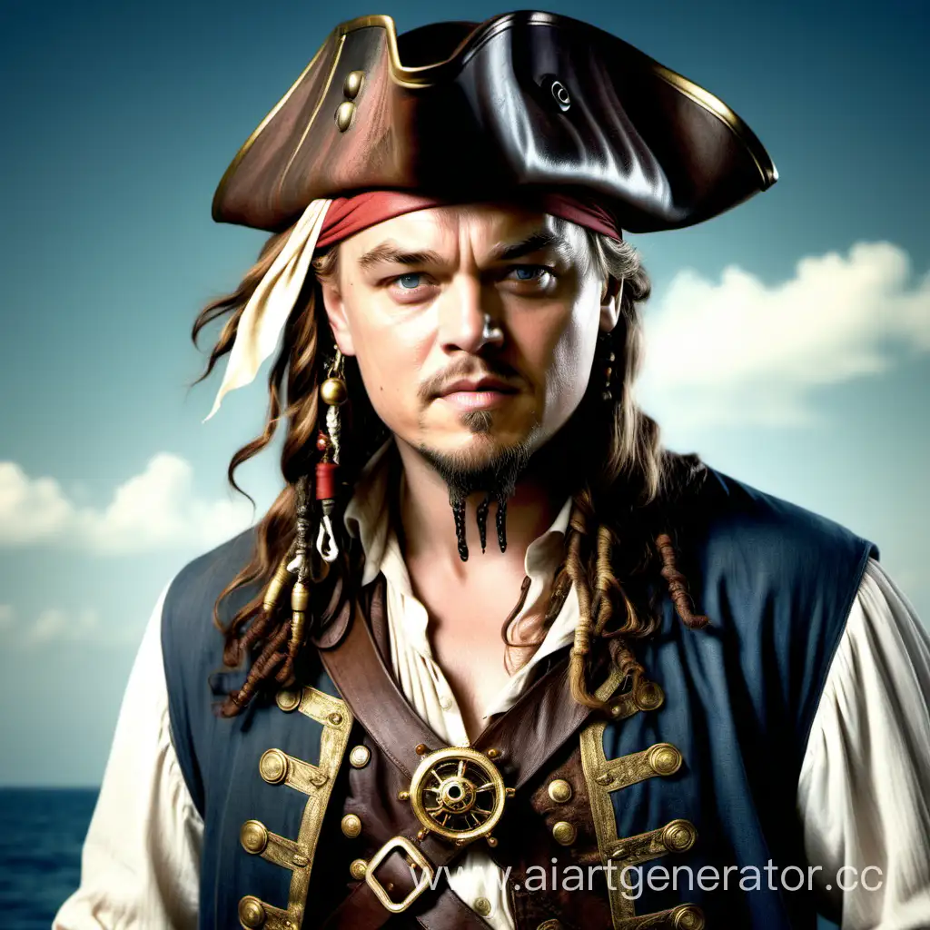 Leonardo-DiCaprio-Captures-the-Essence-of-a-Swashbuckling-Pirate-in-Stunning-Photo
