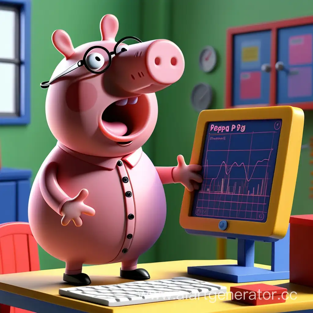peppa pig data scientist