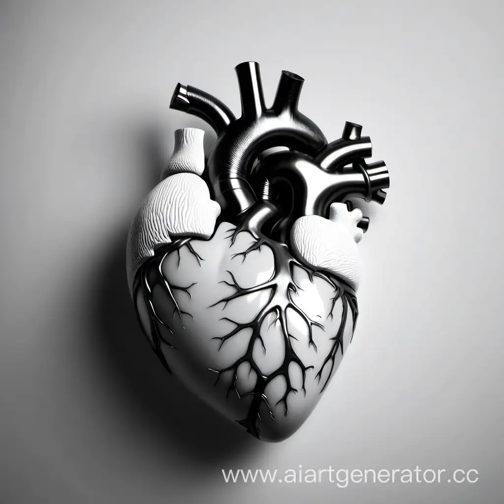 Monochrome-Real-Heart-Anatomy-Illustration