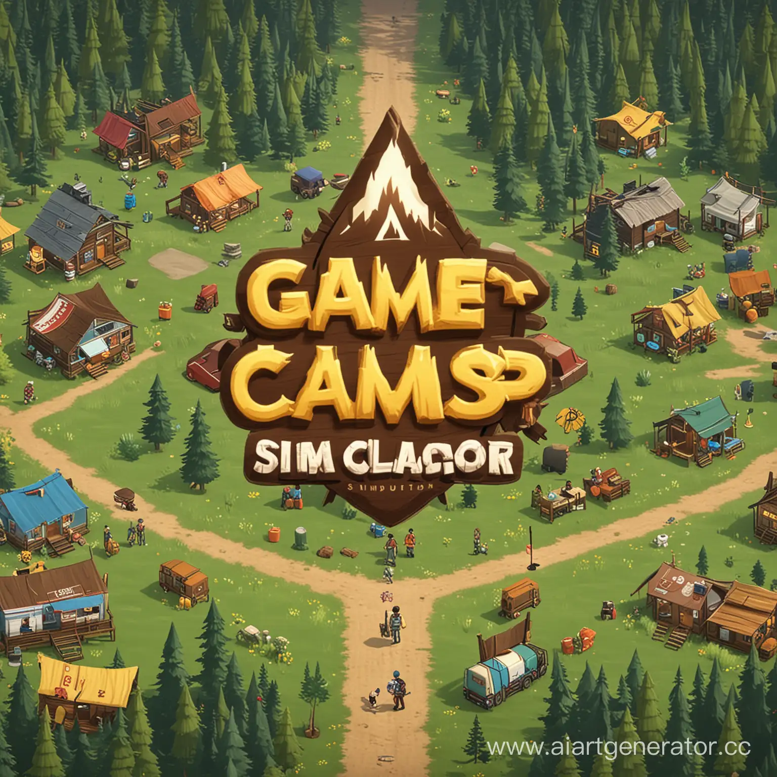 A game Camp counselor simulator 