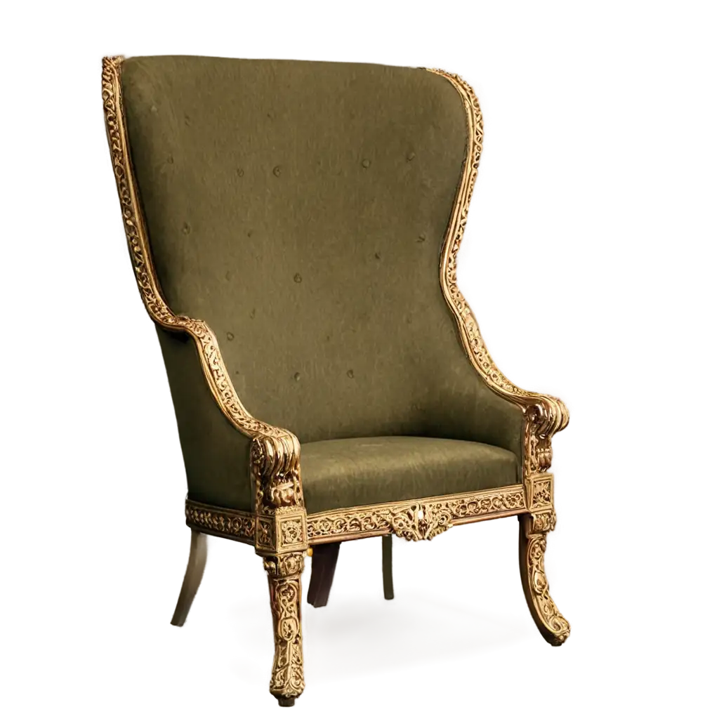 King-Chair-PNG-Majestic-Seating-for-Royalty-and-Interior-Design