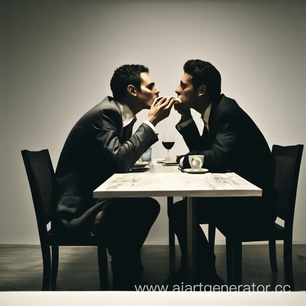 Intimate-Moment-Men-Sharing-a-Tender-Kiss