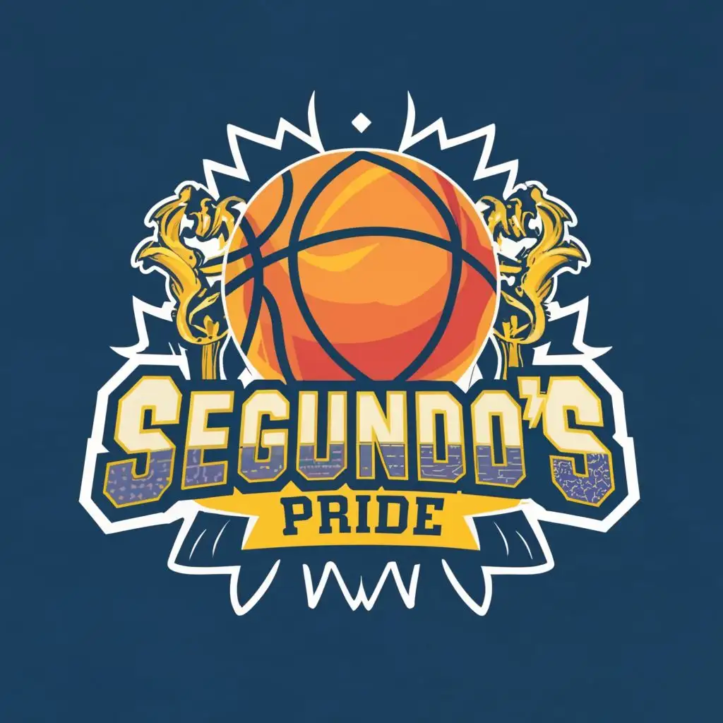 logo, basketball, with the text "segundo's pride", typography, be used in Sports Fitness industry