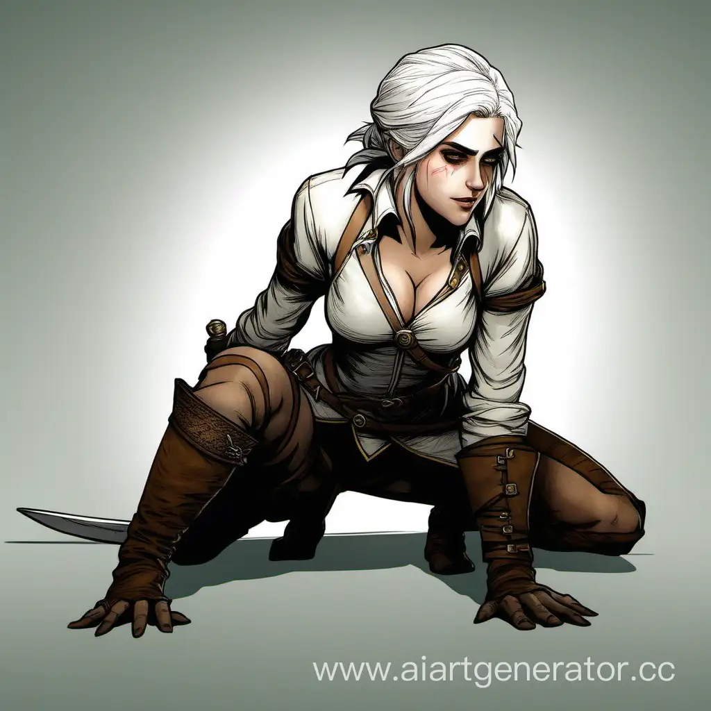 Ciri-in-Majestic-AllFours-Stance