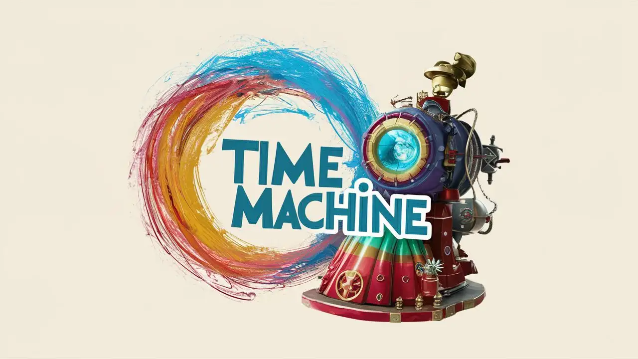 Joyful Time Machine Adventure for Kids