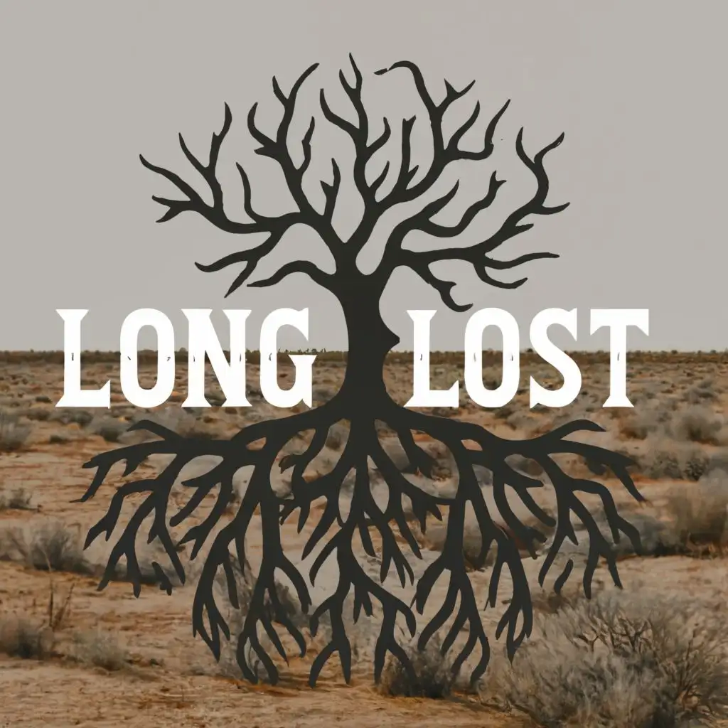 LOGO-Design-For-LongLost-Southern-Gothic-Roots-and-DesertInspired-Typography