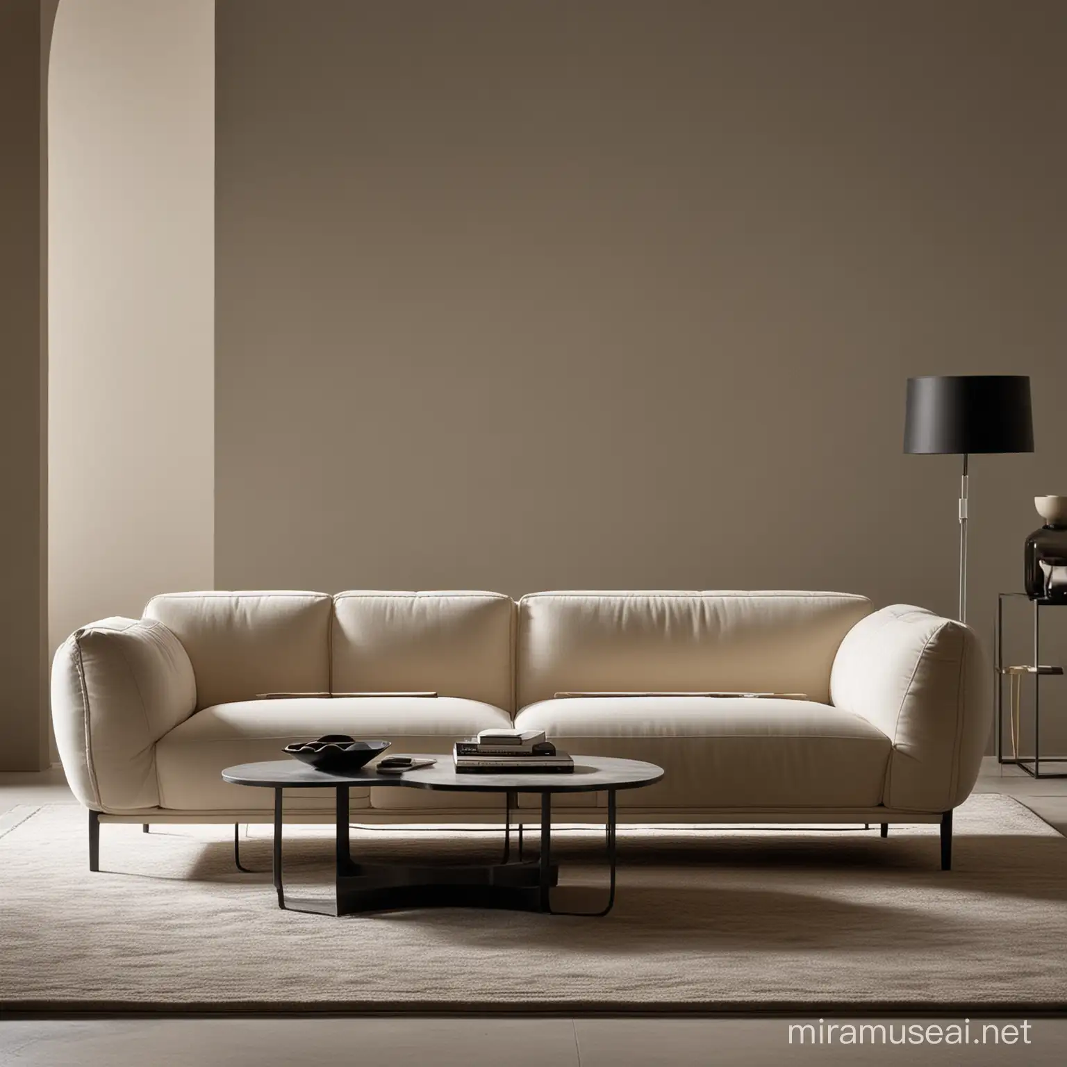 Luxury Contemporary Interior Design with Iconic Furniture Brands