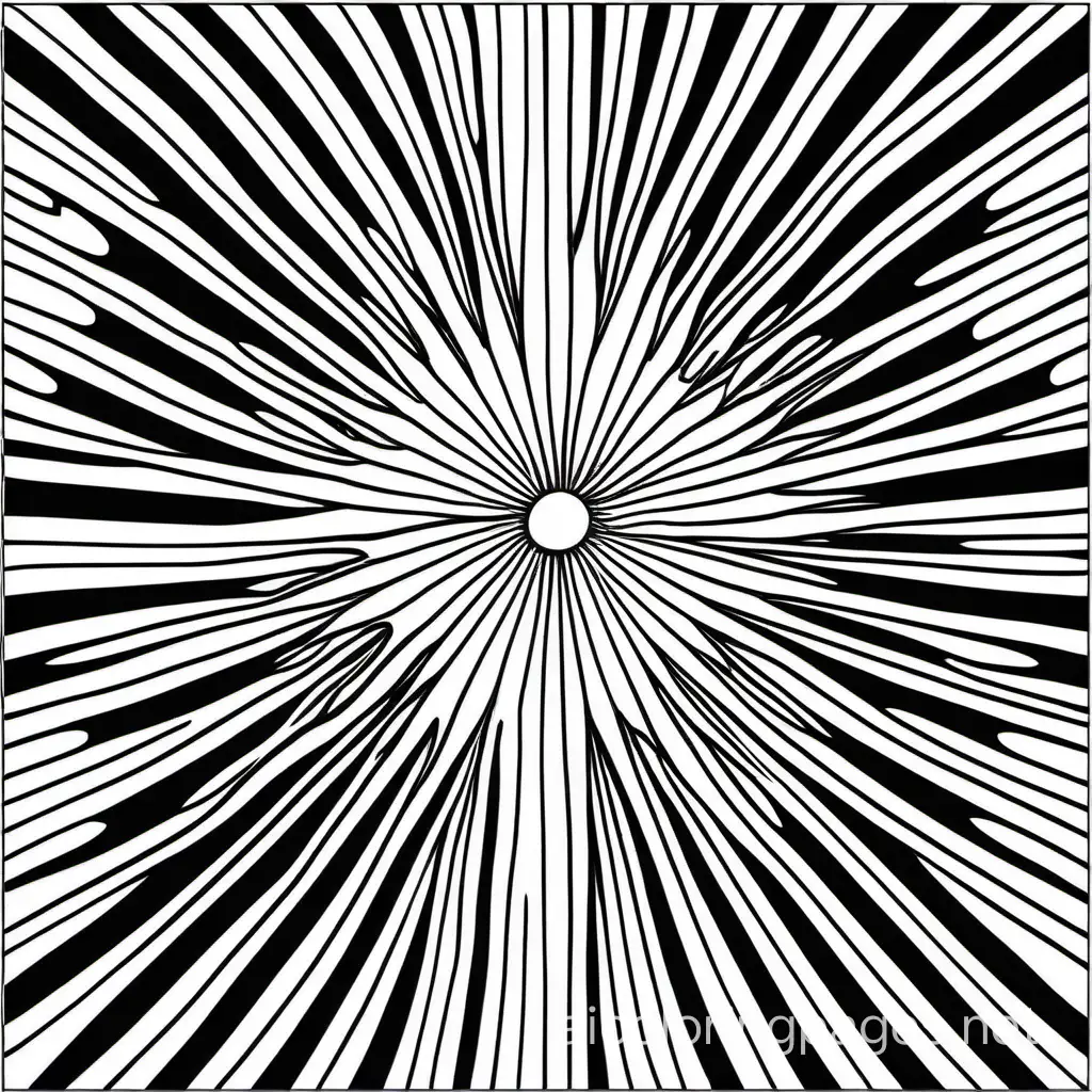 Simply psychedelic black and white colouring pages white back ground for adults, Coloring Page, black and white, line art, white background, Simplicity, Ample White Space. The background of the coloring page is plain white to make it easy for young children to color within the lines. The outlines of all the subjects are easy to distinguish, making it simple for kids to color without too much difficulty