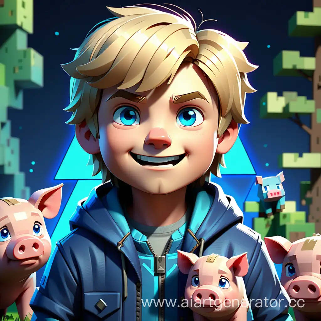 Cheerful-Minecraft-Boy-with-Pig-Companion-Lupsik-Character-in-Soft-Tones