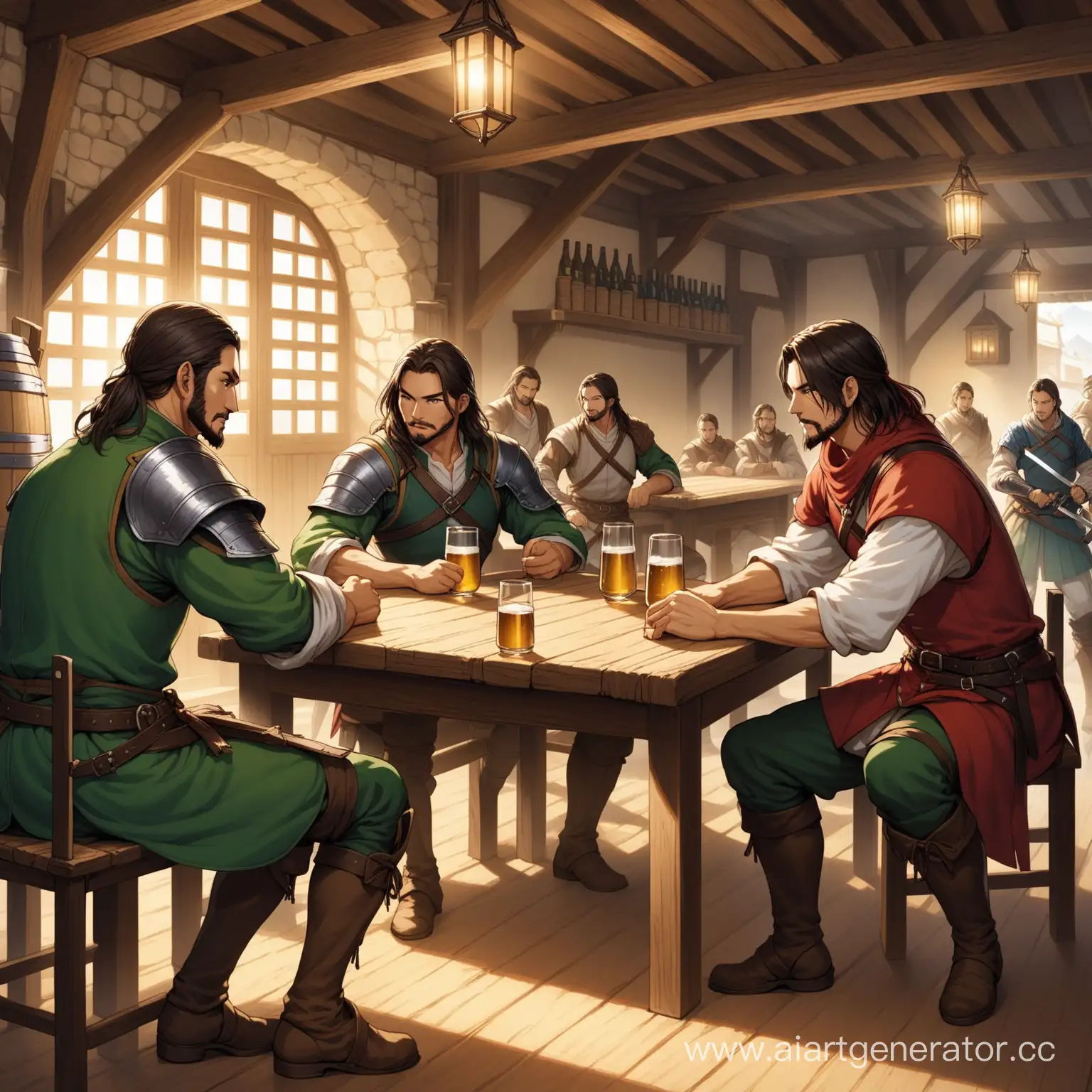 Swordsmen-Encounter-Tavern-Duel-of-Blades