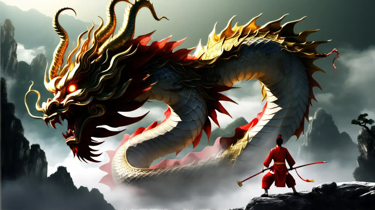 Sunwukong Conquering the Dragon