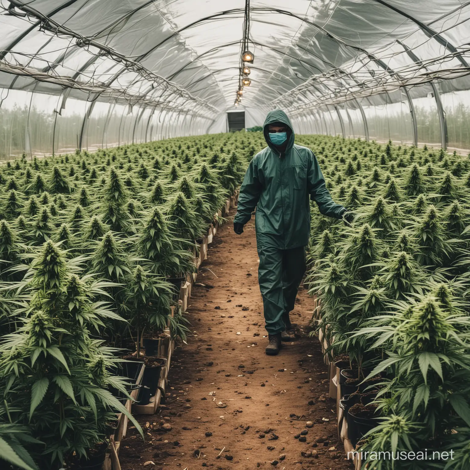 ein bild welches für nachhaltigkeit und biologischen cannabisanbau steht