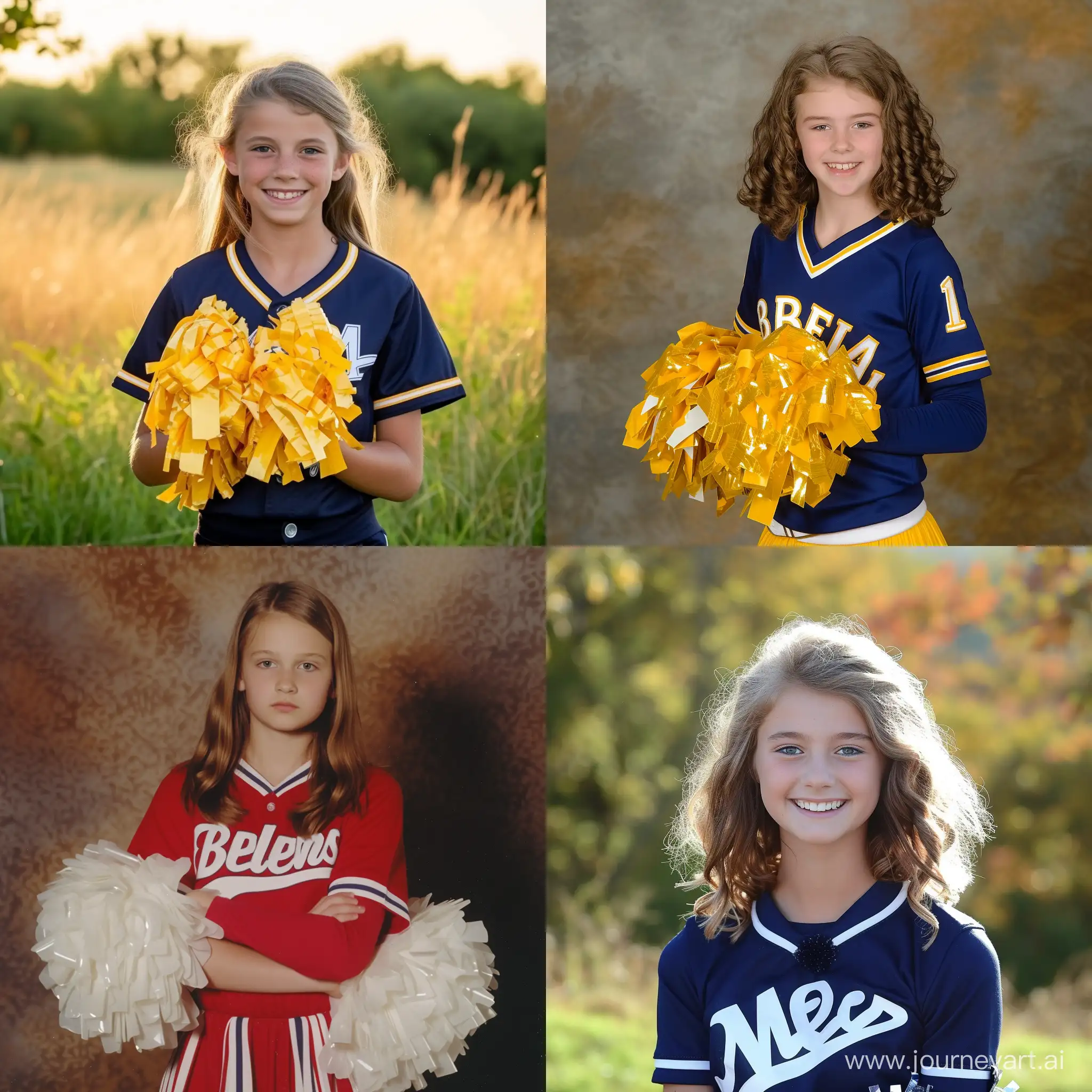 Milwaukee Brewers 13-14 year old cheerleader