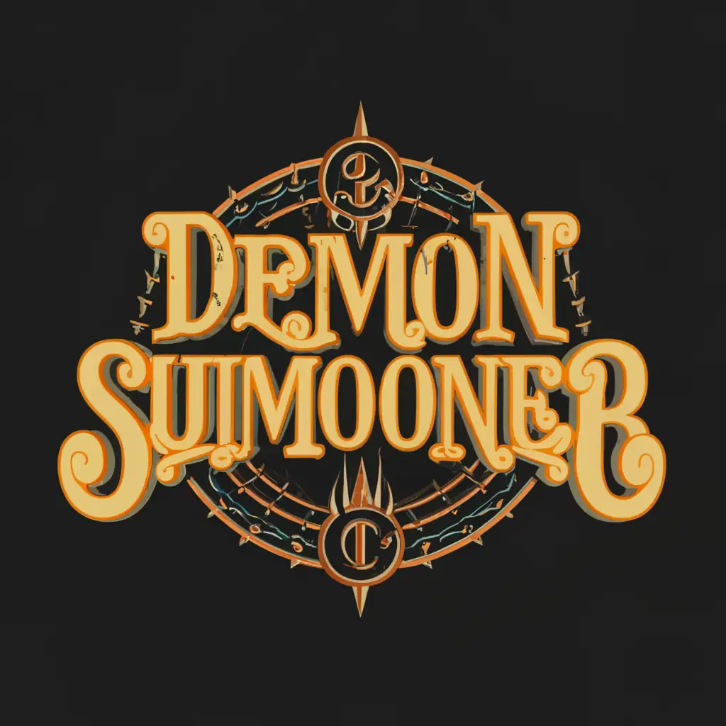 LOGO-Design-For-Demon-Summoner-Cybersigilism-Style-Font-with-Clear-Background
