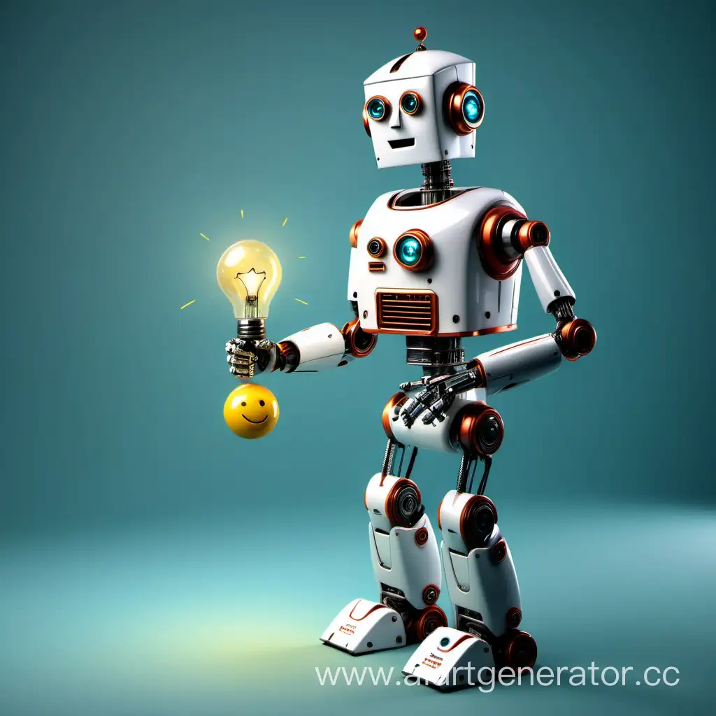 Cheerful-Robot-with-Innovative-Concept