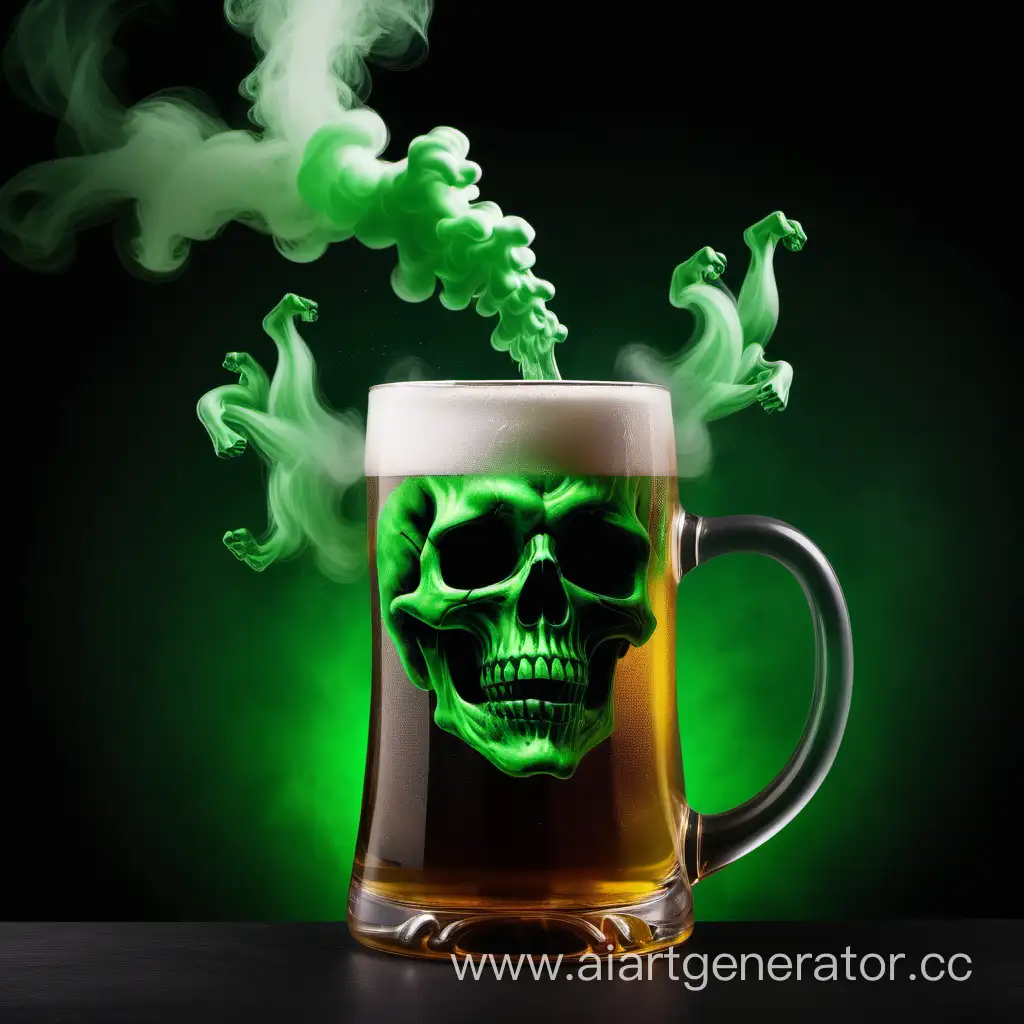 Eerie-Green-Smoke-Beer-with-Skull-Haunting-Refreshment