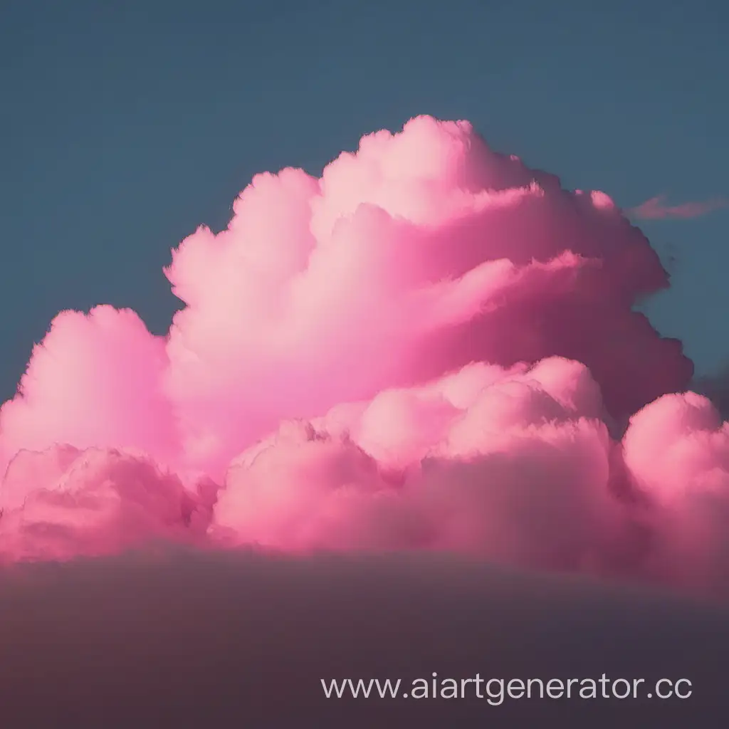 Vibrant-Pink-Cloudscape-at-Sunset-Ethereal-Skies-Inspiring-Serenity-and-Wonder