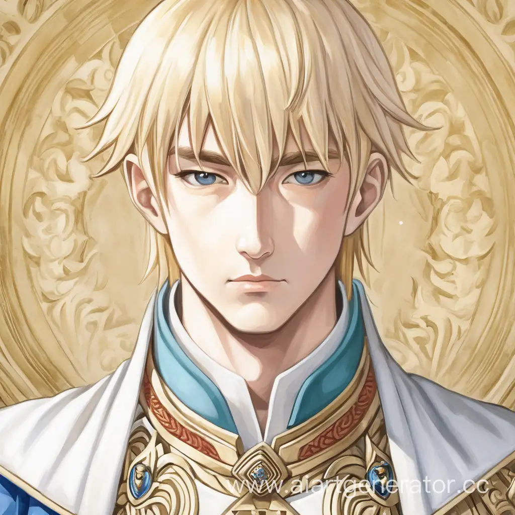 Blond-Emperor-in-His-30s-Exuding-Power-and-Presence